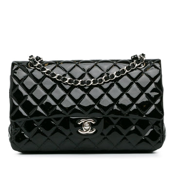 Pearl Street Bags Chanel Medium Classic Patent Double Flap (SHG-gXzPcU)