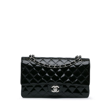 Chanel Medium Classic Patent Double Flap (SHG-YMBNkG)
