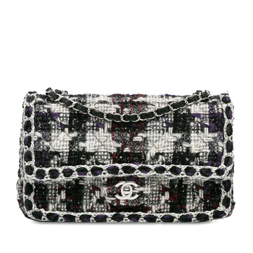 Pearl Street Bags Chanel Medium Classic Tweed Double Flap (SHG-J5aO5L)