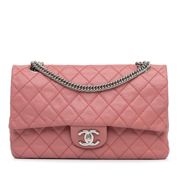 Pearl Street Bags Chanel Medium Classic Washed Lambskin Bijoux Chain Double Flap (SHG-lfETi1)