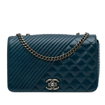Chanel Medium Glazed CalBNkin Coco Boy Flap (SHG-VShXU8)