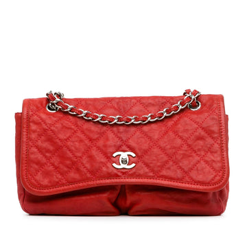 Chanel Medium Grained CalBNkin Natural Beauty Flap (SHG-7g4FUr)