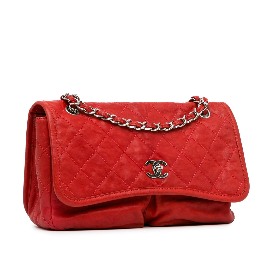 Chanel Medium Grained CalBNkin Natural Beauty Flap (SHG-7g4FUr)