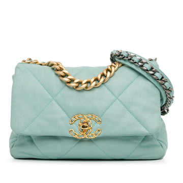 Chanel Medium Lambskin 19 Flap (SHG-XdXJ6B)