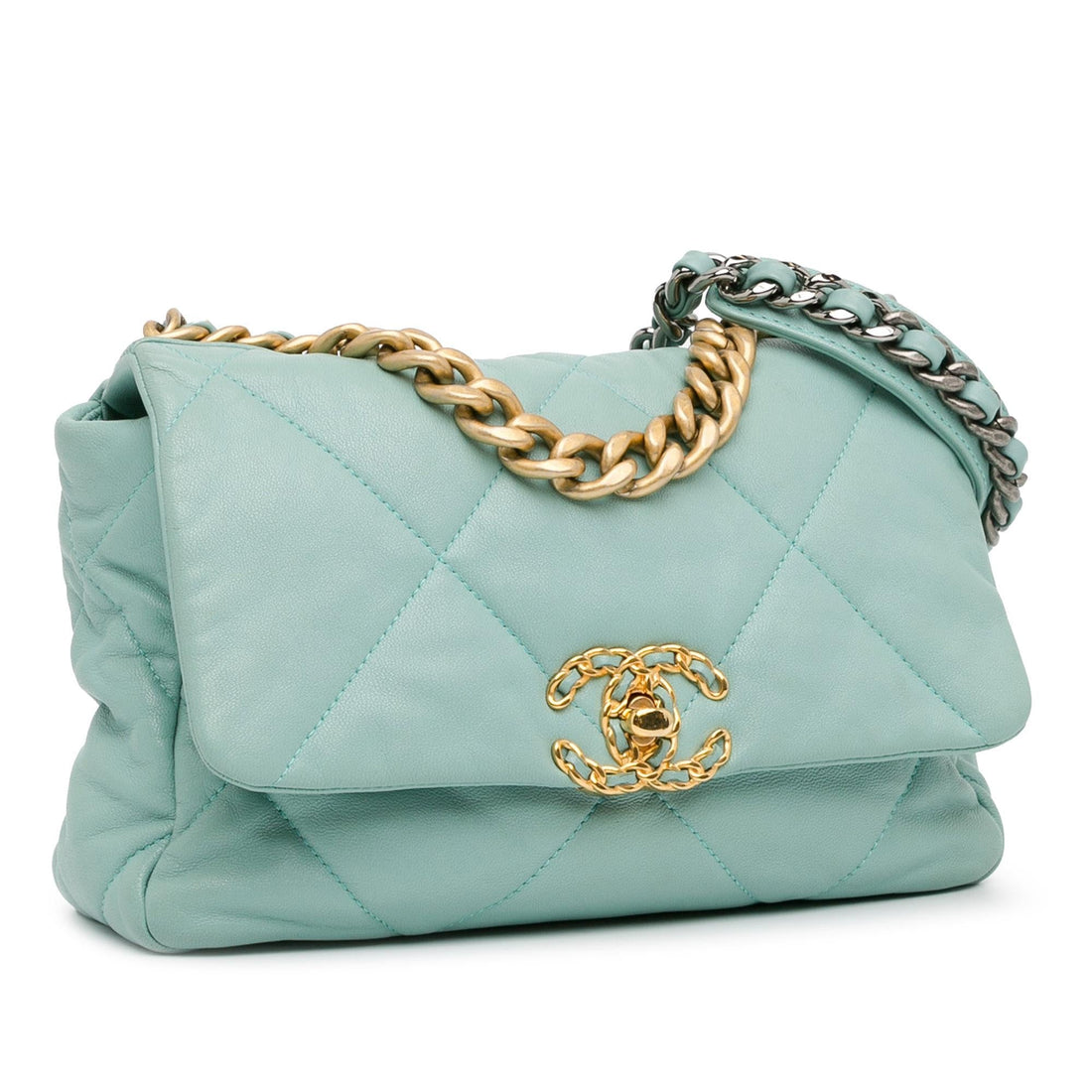 Chanel Medium Lambskin 19 Flap (SHG-XdXJ6B)