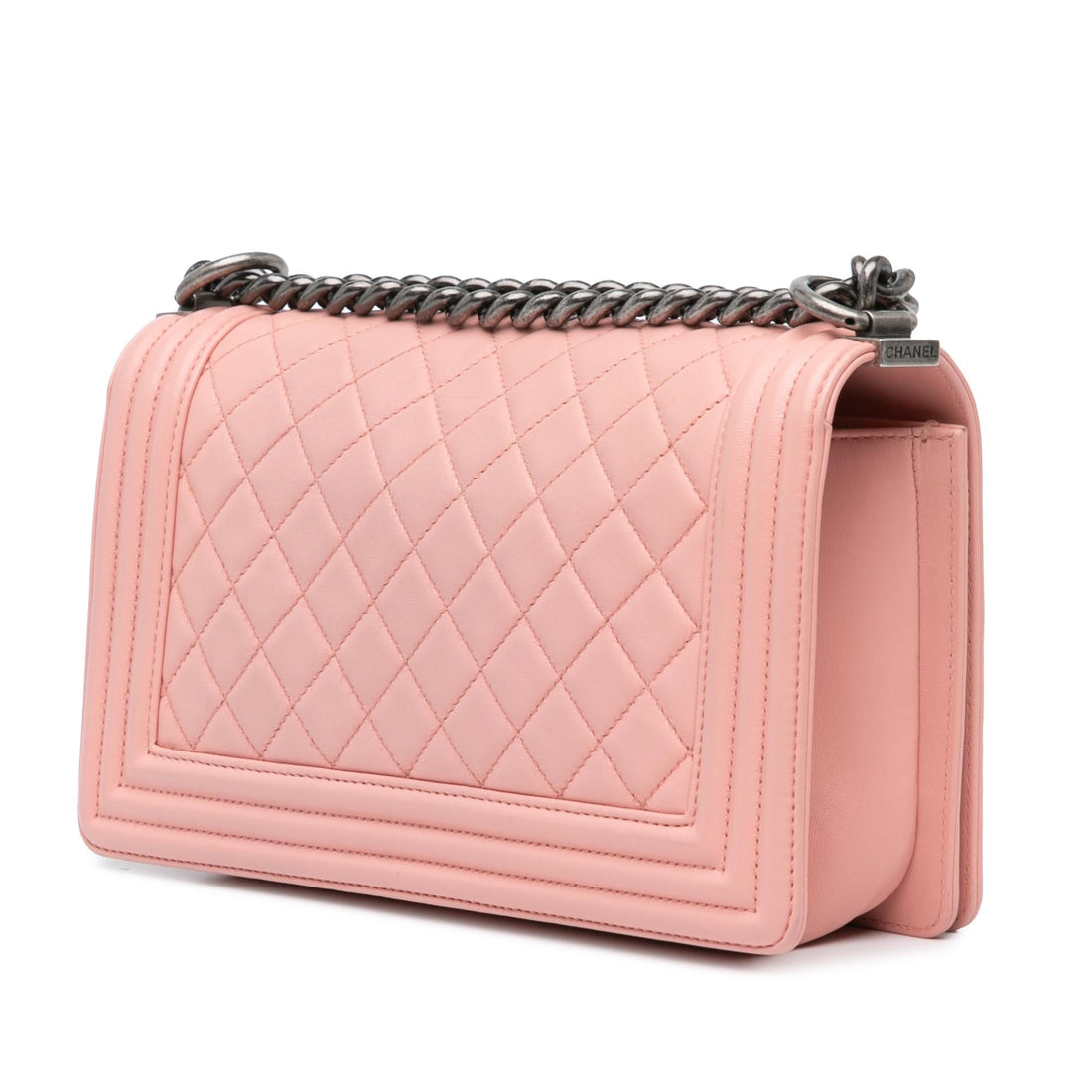 Top Quality Chanel Medium Lambskin Boy Flap (SHG-Vca7fg)