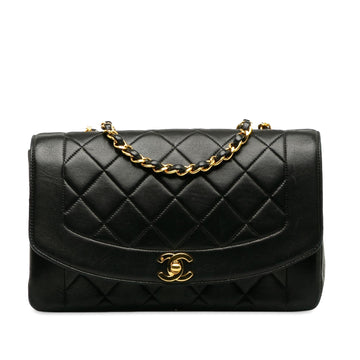 Pearl Street Bags Chanel Medium Lambskin Diana Flap (SHG-CKvSGc)