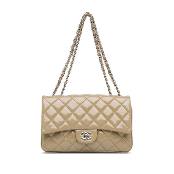 Pearl Street Bags Chanel Medium Patent 3 Accordion Flap (SHG-8ZGroo)