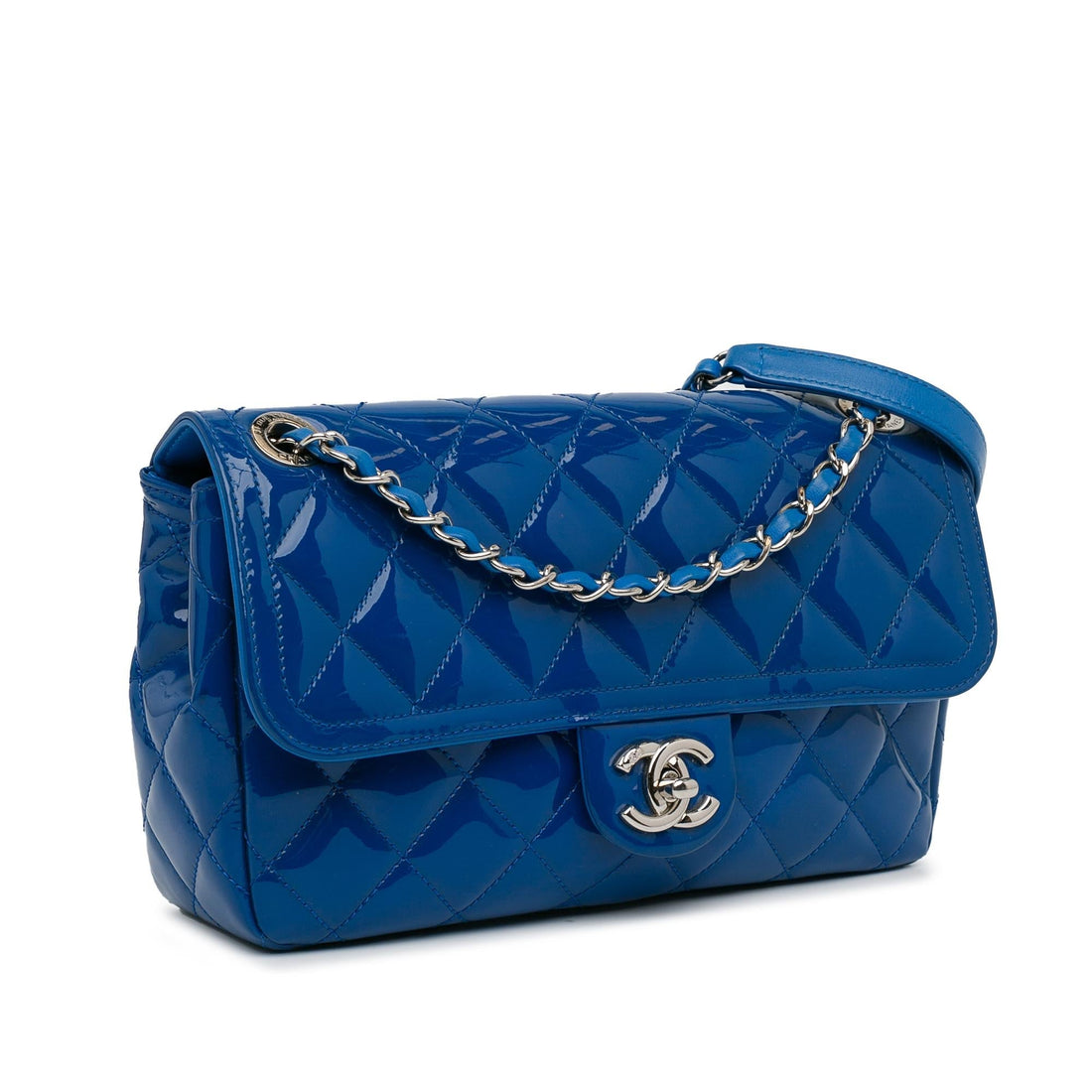 Pearl Street Bags Chanel Medium Patent Coco Shine Flap (SHG-Aqx4H2)