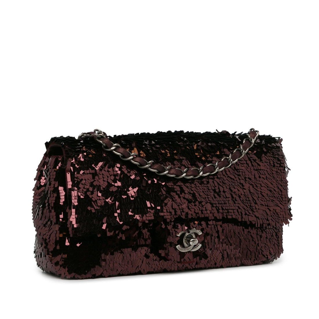 Top Quality Chanel Medium Sequins Flap Crossbody (SHG-ibBvgG)