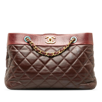 Pearl Street Bags Chanel Medium Soft Elegance Tote (SHG-CX6XV7)