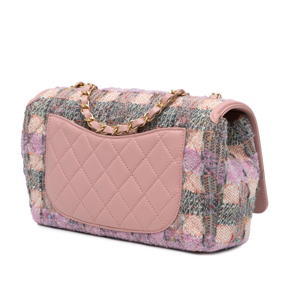 Top Quality Chanel Medium Tweed CC Filigree Flap (SHG-etcTz4)