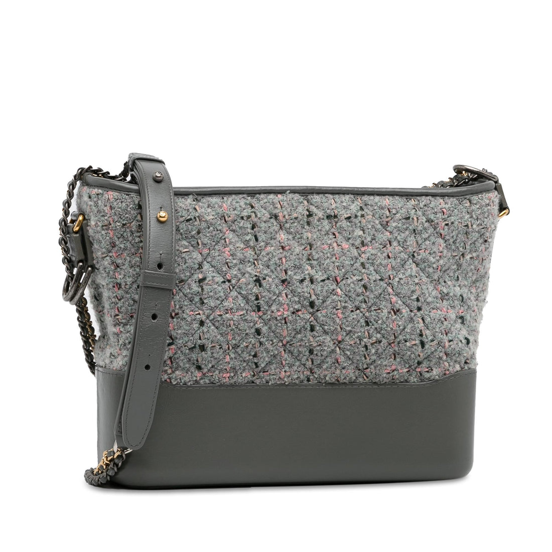 Chanel Medium Tweed Gabrielle Crossbody (SHG-7nG9m7)