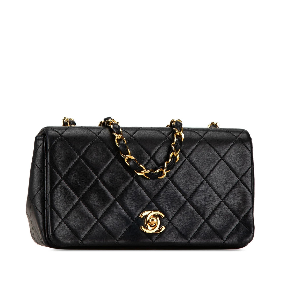 Top Quality Chanel Mini CC Quilted Lambskin Full Flap (SHG-0wCtNp)