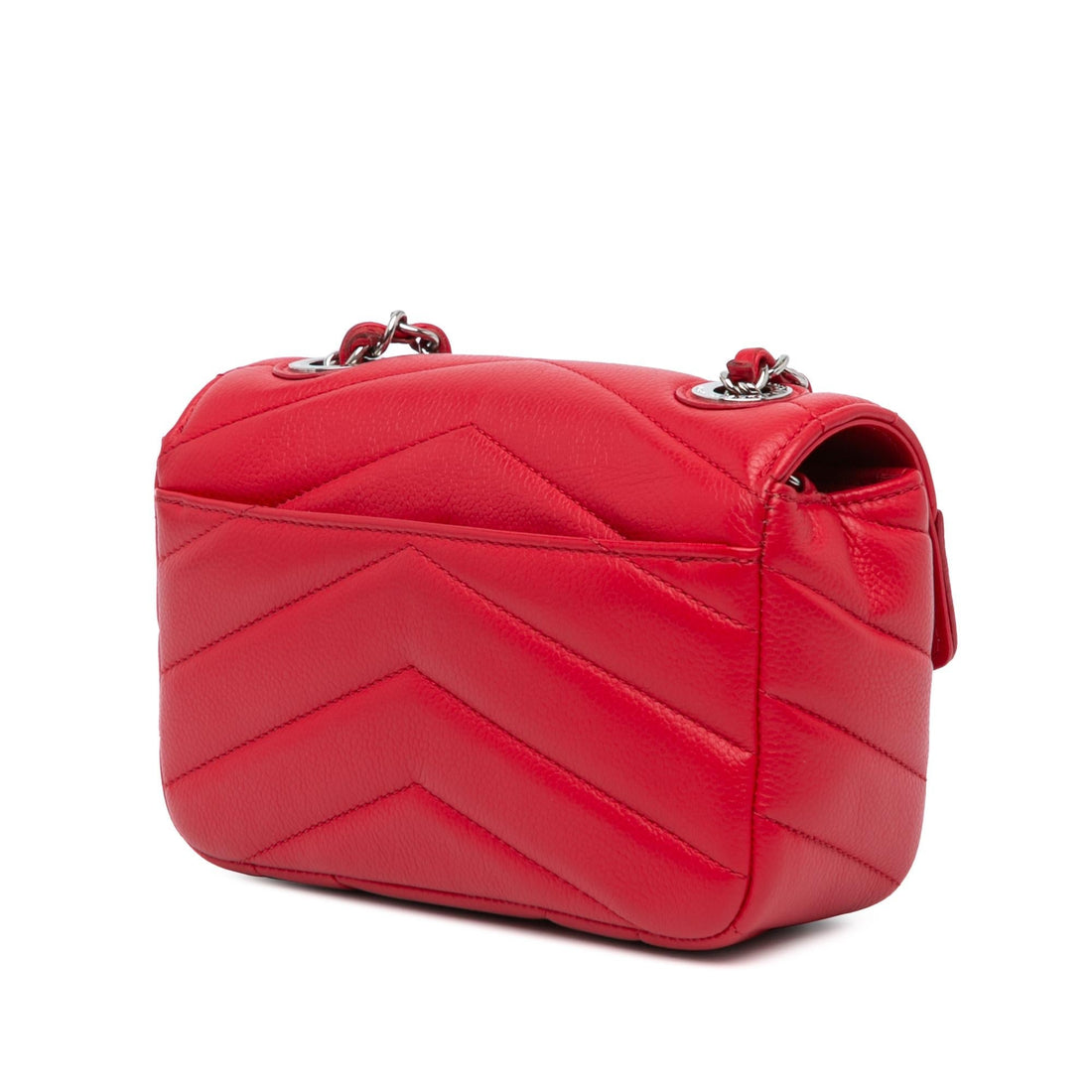 Chanel Mini Caviar Chevron Data Center Envelope Flap Bag (SHG-SZ8eXw)