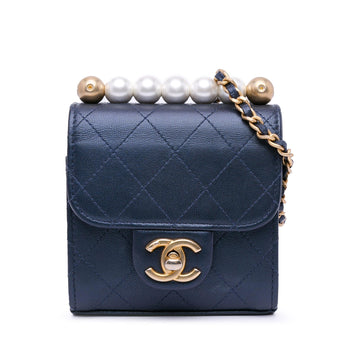 Pearl Street Bags Chanel Mini Chic Pearls Crossbody (SHG-rcMm8Z)