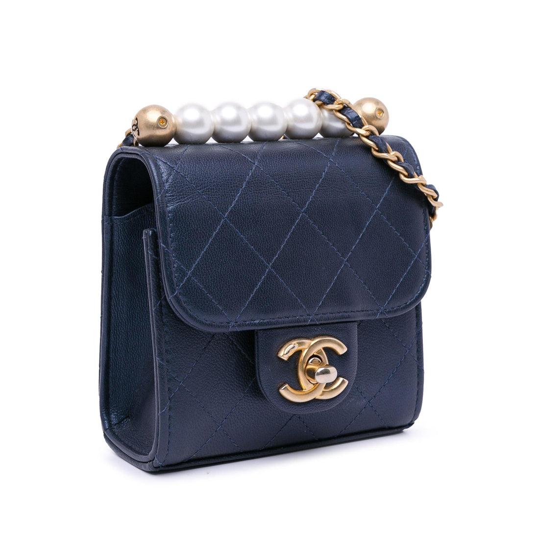 Pearl Street Bags Chanel Mini Chic Pearls Crossbody (SHG-rcMm8Z)