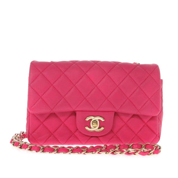 Pearl Street Bags Chanel Mini Classic Lambskin Rectangular Single Flap (SHG-xTQk8y)