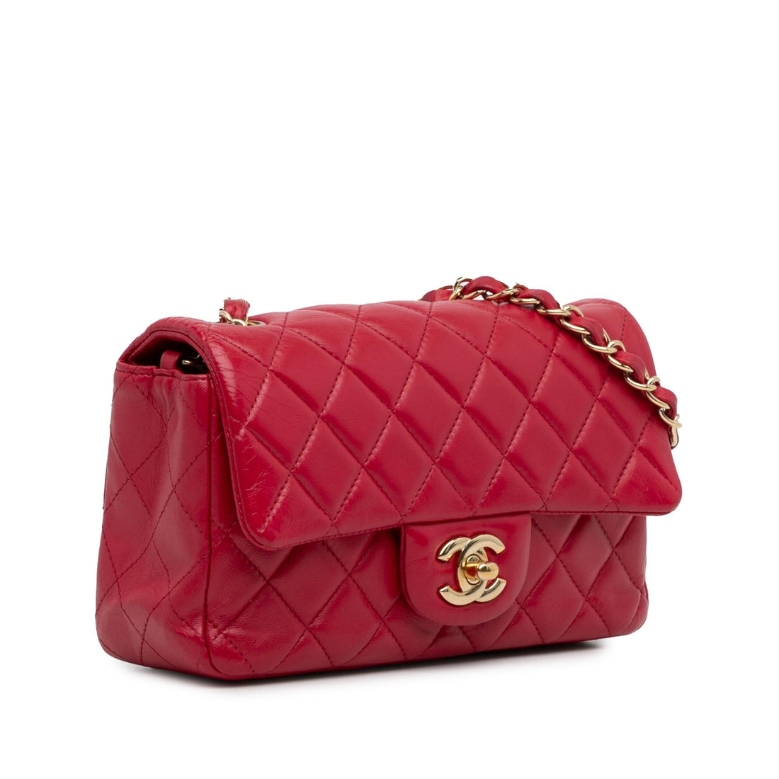 Pearl Street Bags Chanel Mini Classic Lambskin Rectangular Single Flap (SHG-6kkXVi)