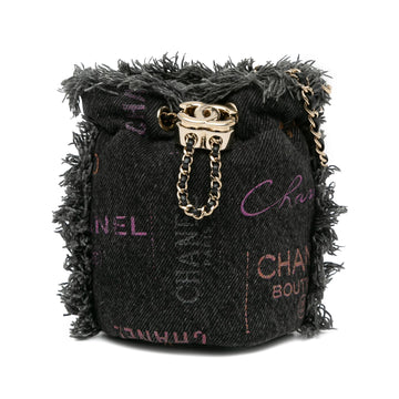 Top Quality Chanel Mini Denim Mood Bucket with Chain (SHG-LvMq1k)