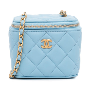 Pearl Street Bags Chanel Mini Lambskin Pearl Crush Vanity (SHG-hh2WV2)