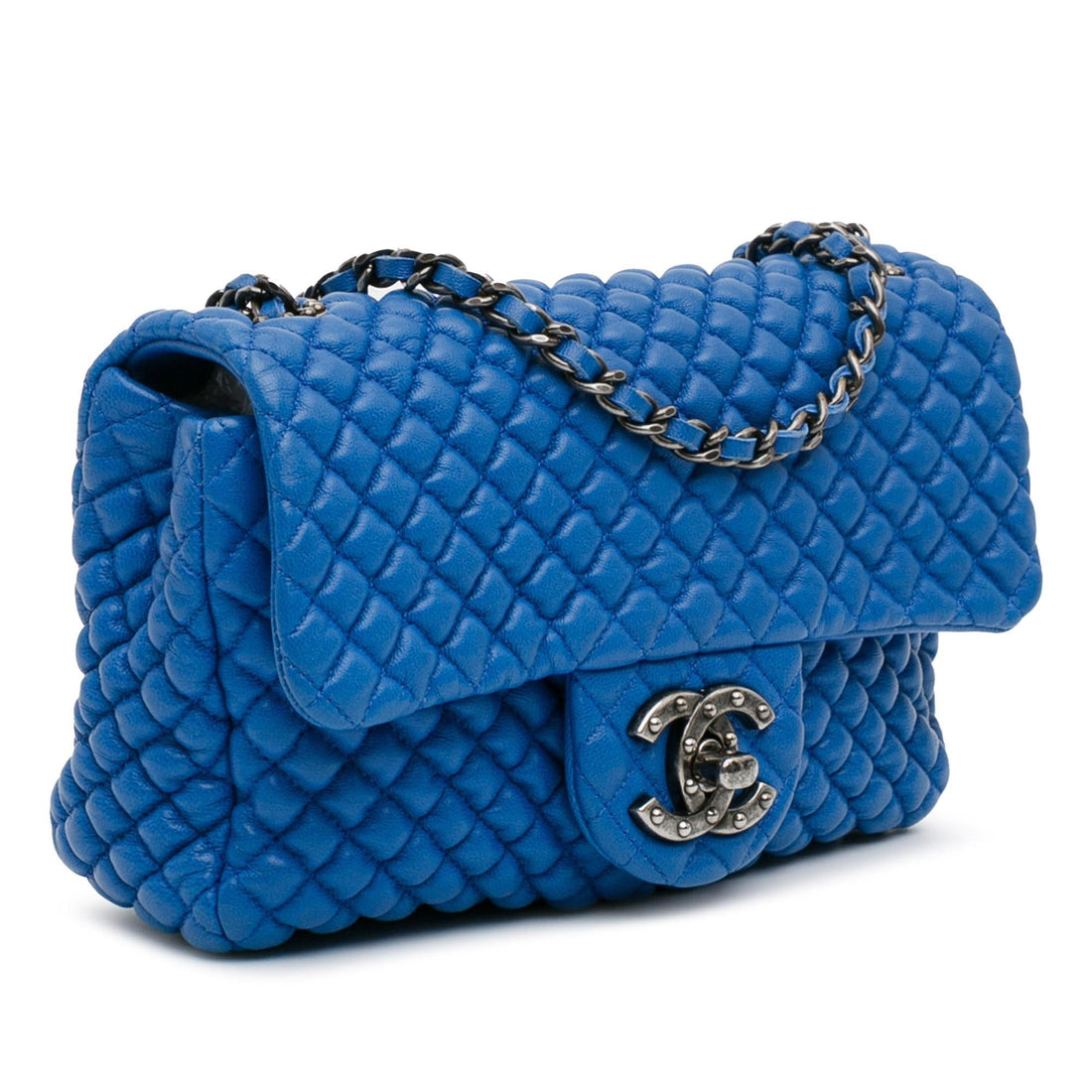 Top Quality Chanel Mini Microquilted Lambskin Studded CC Flap (SHG-79zs0k)