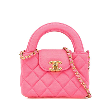 Chanel Mini Nano Jersey Kelly Shopper Bag (SHG-VEwKgA)