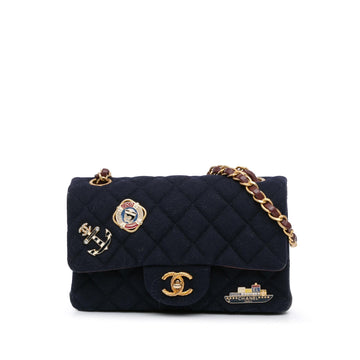 Top Quality Chanel Mini Rectangular Classic Jersey Sailor Single Flap (SHG-7M1Kvp)