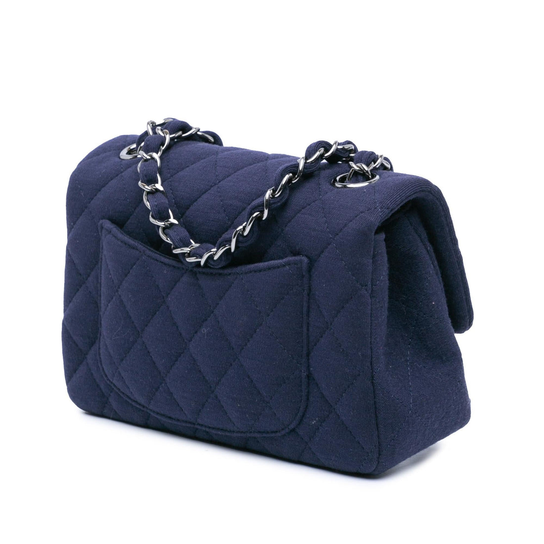 Chanel Mini Rectangular Classic Jersey Single Flap (SHG-JXuYng)