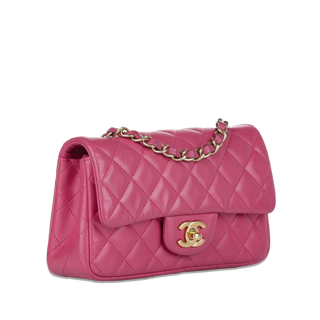Top Quality Chanel Mini Rectangular Classic Lambskin Single Flap (SHG-dNNE0j)