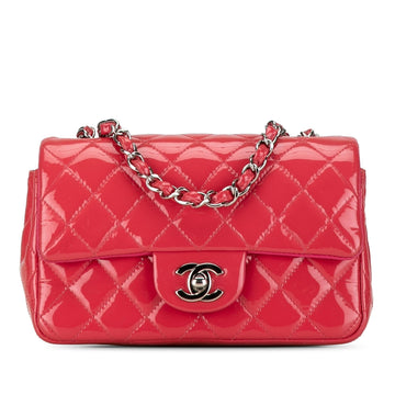 Top Quality Chanel Mini Rectangular Classic Patent Single Flap (SHG-XuFX41)