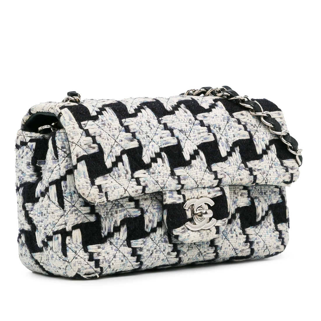 Pearl Street Bags Chanel Mini Rectangular Classic Tweed Flap (SHG-lXzrIX)