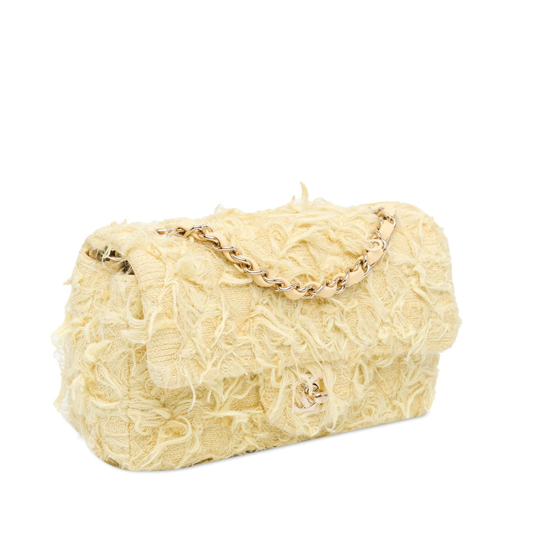 Pearl Street Bags Chanel Mini Rectangular Classic Tweed Single Flap (SHG-jZJQpU)