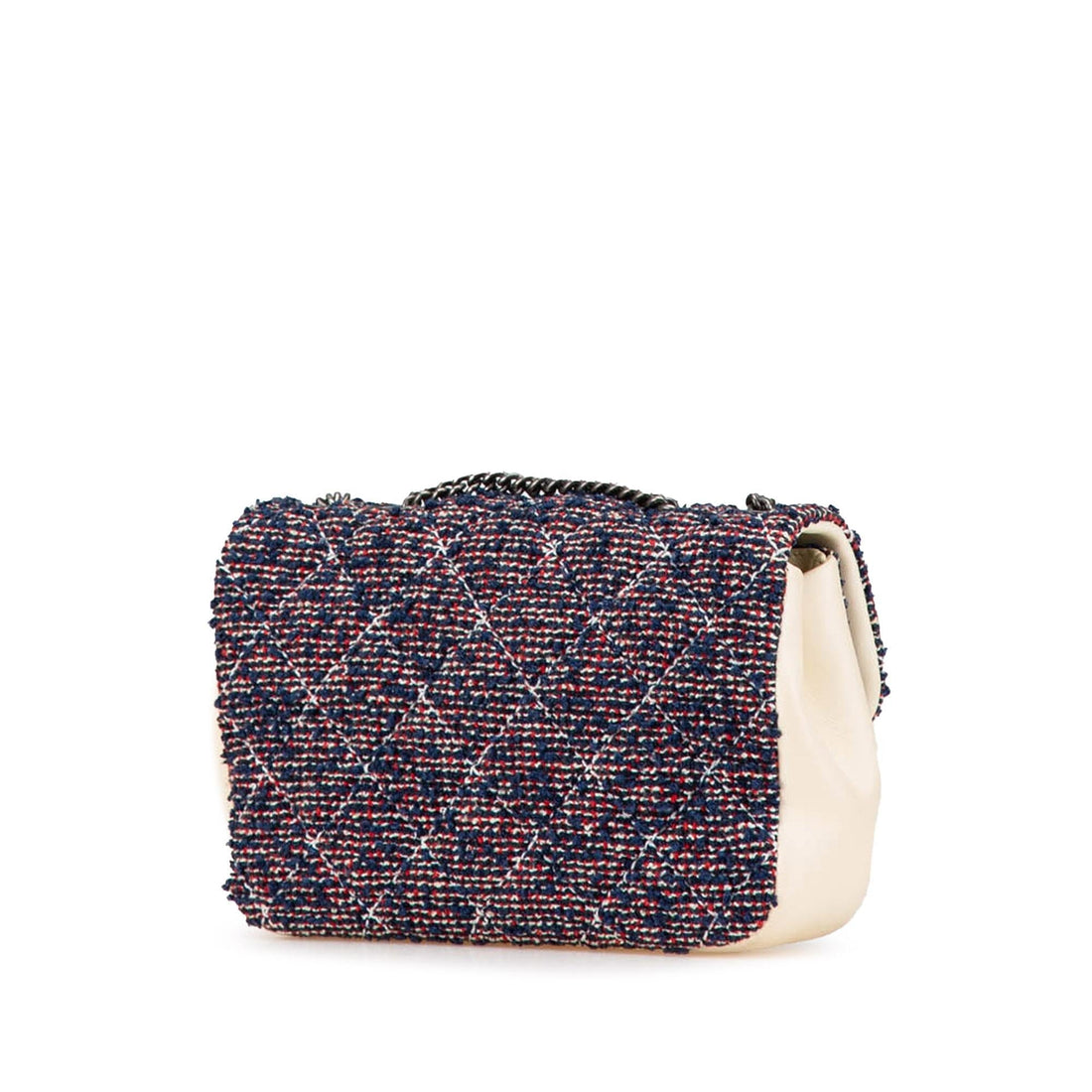 Chanel Mini Rectangular Tweed Single Flap (SHG-Dwvma9)