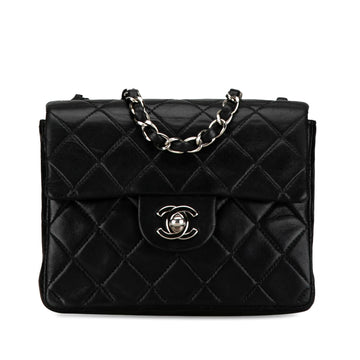 Pearl Street Bags Chanel Mini Square Classic Lambskin Single Flap (SHG-0YbHqE)