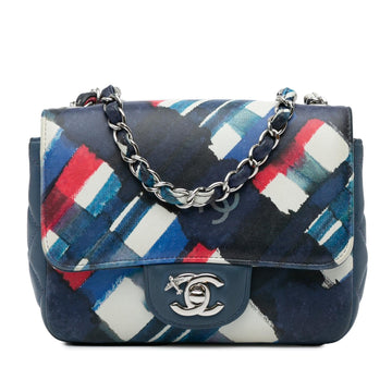 Top Quality Chanel Mini Square Classic Printed Lambskin Airlines Flap (SHG-jTZMhW)