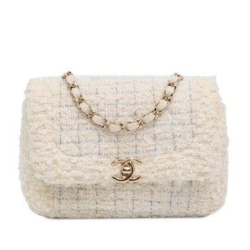 Pearl Street Bags Chanel Mini Tweed Flap Crossbody (SHG-7gRh4A)