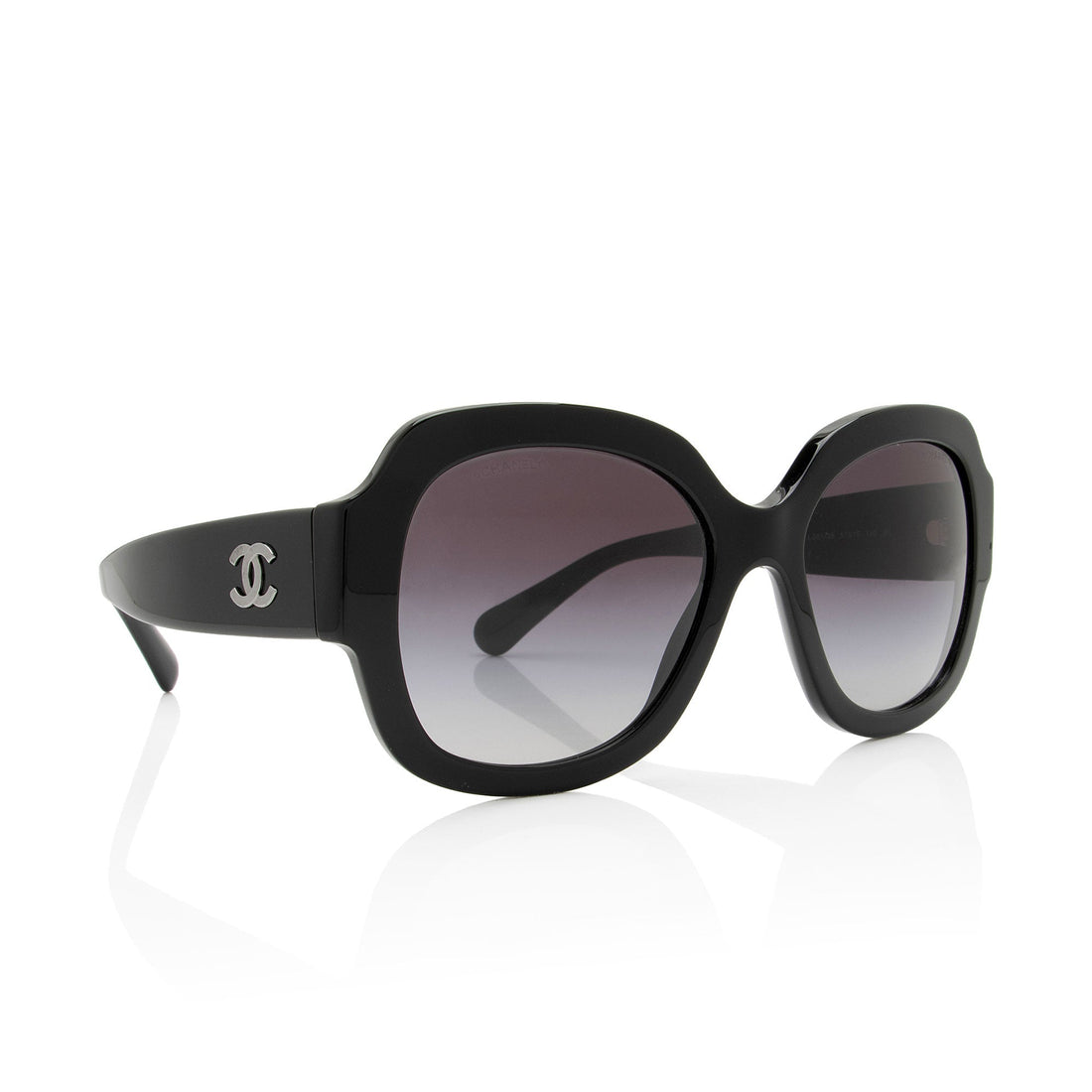 Top Quality Chanel CC Oversized Butterfly Sunglasses (SHF-hJMNQo)