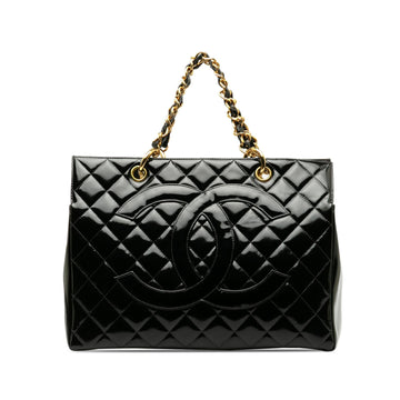 Pearl Street Bags Chanel Patent Grand Shopping Tote (SHG-QBf2Cd)