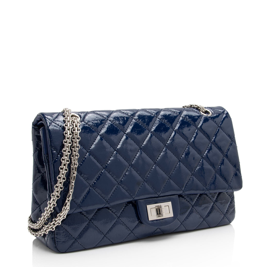 Pearl Street Bags Chanel Patent Leather Calfskin Reissue 227 Double Flap Bag (SHF-RipkU7)