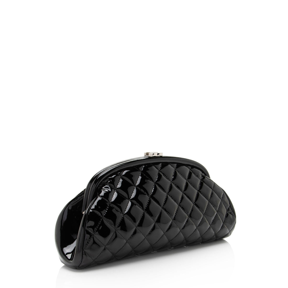 Pearl Street Bags Chanel Patent Leather Timeless Clutch (SHF-QRt3pK)