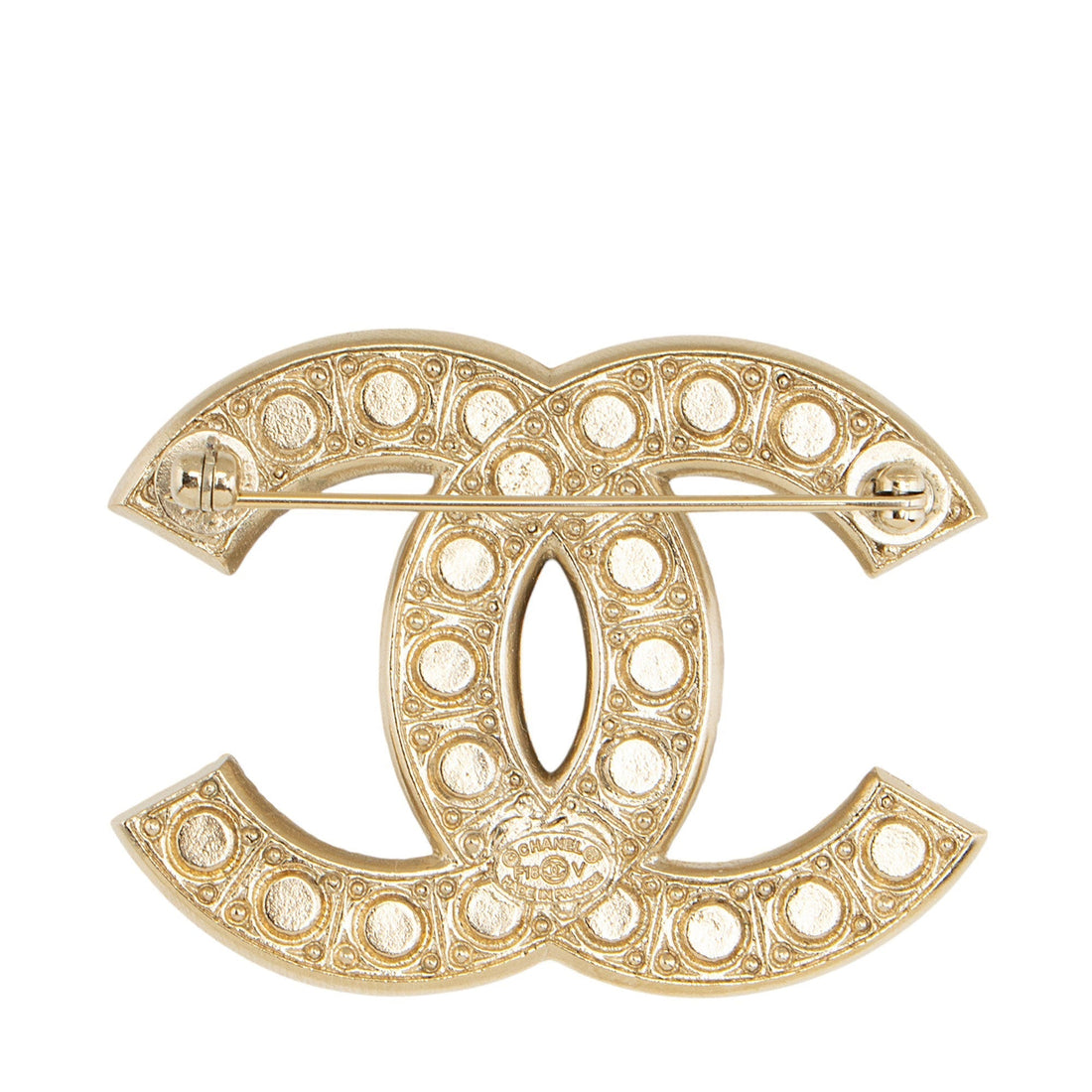 Top Quality Chanel Pearl CC Brooch (SHF-KY02qw)