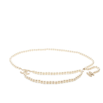 Pearl Street Bags Chanel Pearl CC Chain Belt - Size 37 / 94 (SHF-CSdGHr)
