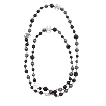Top Quality Chanel Pearl Resin CC Long Necklace (SHF-AmgJRN)