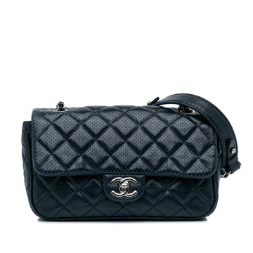 Chanel Perforated Classic Mini Rectangular Flap (SHG-y2Z0bs)