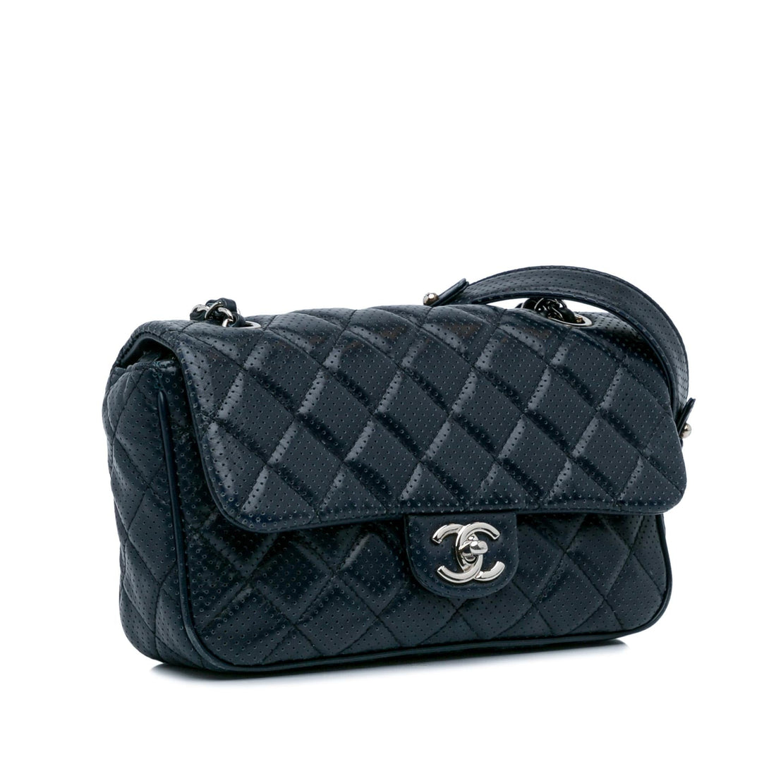 Chanel Perforated Classic Mini Rectangular Flap (SHG-y2Z0bs)