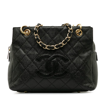 Pearl Street Bags Chanel Petite Caviar Timeless Tote (SHG-xAETD6)