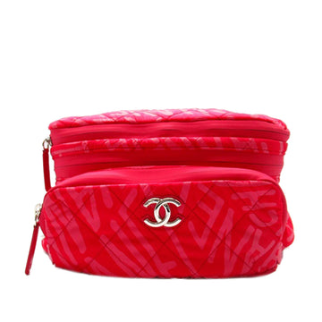 Pearl Street Bags Chanel Printed Nylon Coco Neige Convertible Backpack (SHG-K2hyRT)