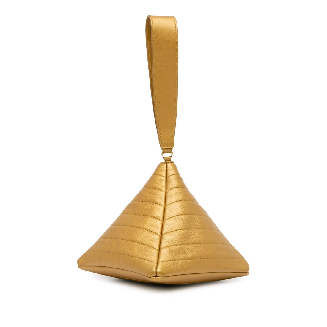 Pearl Street Bags Chanel Pyramid Leather Clutch (SHG-Neh7KN)