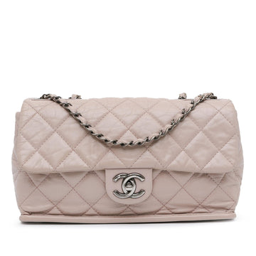Chanel Quilted Aged CalBNkin Single Flap (SHG-vBvXcU)